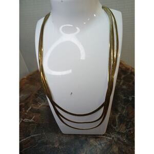 14k GOLD PLATED NECKLACE